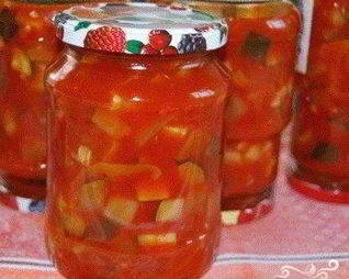 Кабачки по-болгарски на зиму