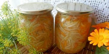 кабачки по-корейски на зиму