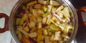 кабачки с перцем квашеные на зиму