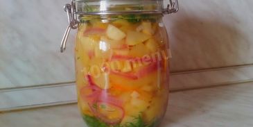 кабачки с перцем квашеные на зиму