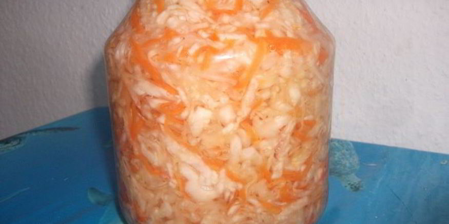 Рецепт капусты, квашенной в рассоле с медом