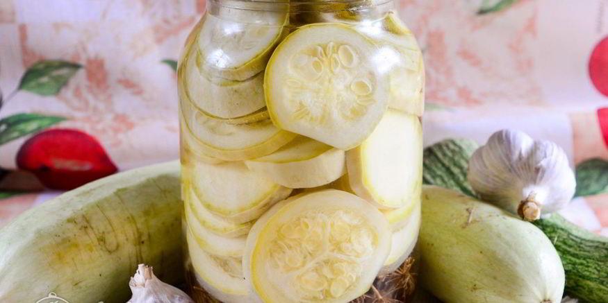 Рецепт хрустящих кабачков на зиму