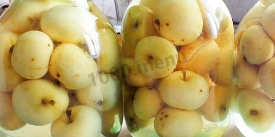 Рецепт антоновки на зиму компотом