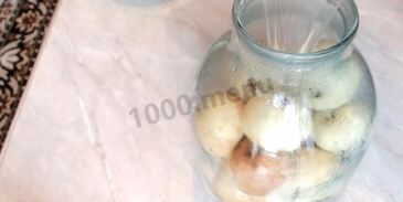 антоновка на зиму компотом