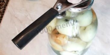 антоновка на зиму компотом