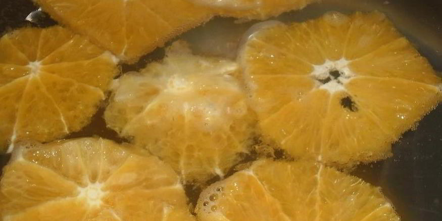 Рецепт апельсинового компота