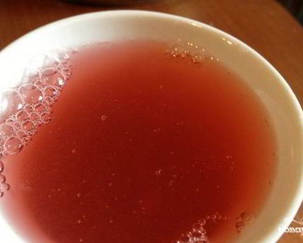 Брусничный компот