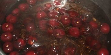 черешнево-вишневый компот
