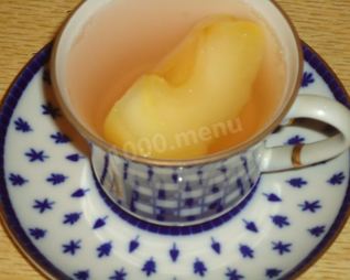 Фруктовый компот из свежих фруктов