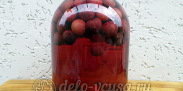 компот из черешни на зиму