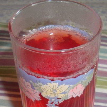 Компот из клубники и малины