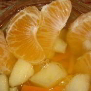 Рецепт Компота из мандаринов и яблок