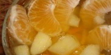 компот из мандаринов и яблок