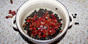 компот из смородины и крыжовника