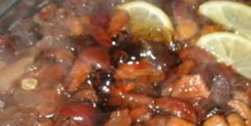 компот из сухофруктов с лимоном