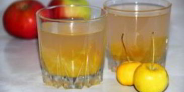 компот из свежих яблок