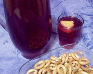 Компот из замороженных ягод