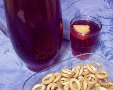 Компот из замороженных ягод