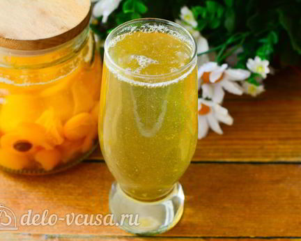 Компот из желтой алычи на зиму