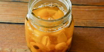 компот из желтой алычи на зиму