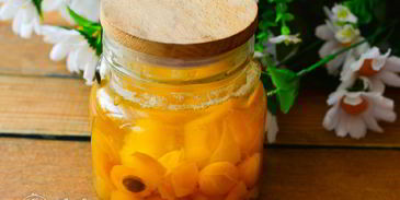 компот из желтой алычи на зиму