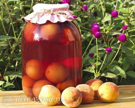 Персиковый компот