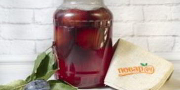 сливовый компот