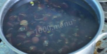 виноградный компот из изабеллы