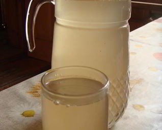 Яблочный компот с лаймом и мятой