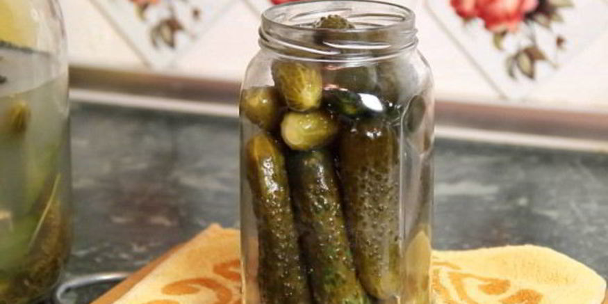 Рецепт квашеных огурцов