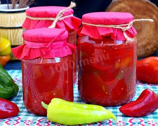 Лечо ассорти с таркинским перцем