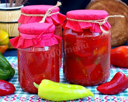 Лечо ассорти с таркинским перцем