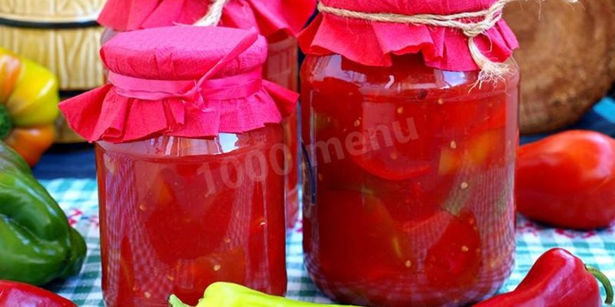 Рецепт лечо ассорти с таркинским перцем