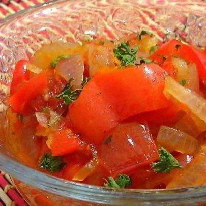 Лечо из болгарского перца