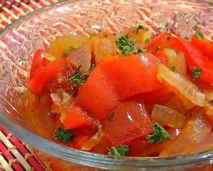 Лечо из болгарского перца