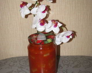 Лечо из кабачков