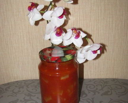 Лечо из кабачков