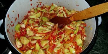 лечо из огурцов и болгарского перца на зиму