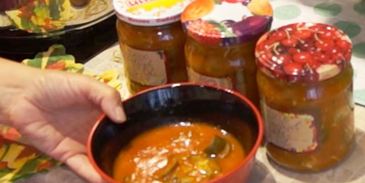 лечо из огурцов с помидорами на зиму