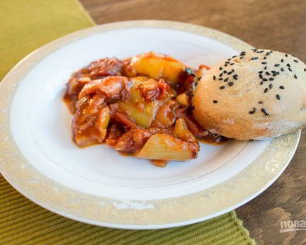 Лечо из перца и помидоров