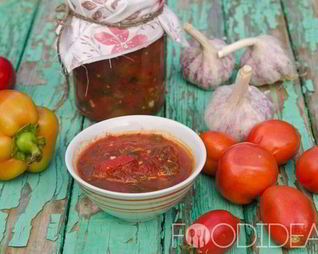 Лечо из перца в томате