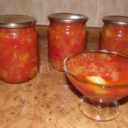 Рецепт Лечо из помидор с луком и перцем