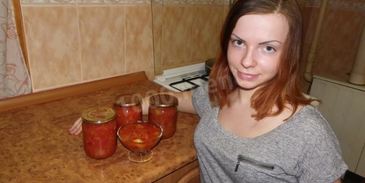 лечо из помидор с луком и перцем