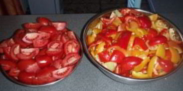 лечо из помидоров и перца