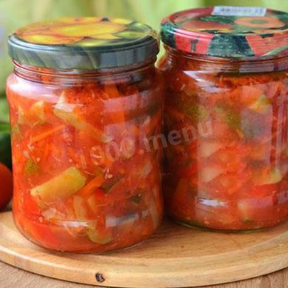 Лечо помидоры огурцы