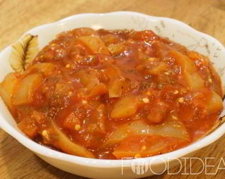 Лечо с баклажанами