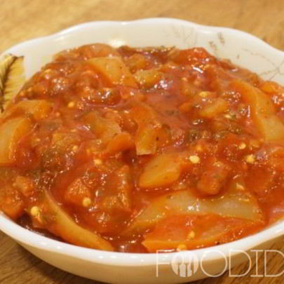 Лечо с баклажанами