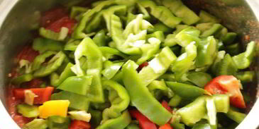 лечо с фасолью