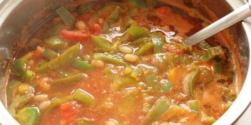 лечо с фасолью