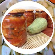 Рецепт Лечо с кабачками и кетчупом на зиму